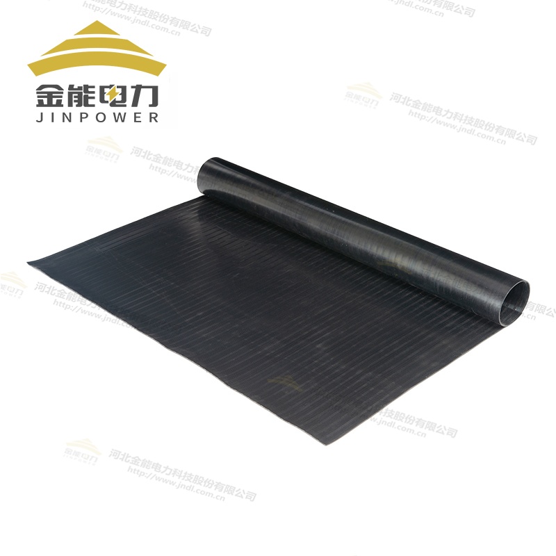 环保型3-12mm黑色防滑绝缘胶垫（5-35kV）