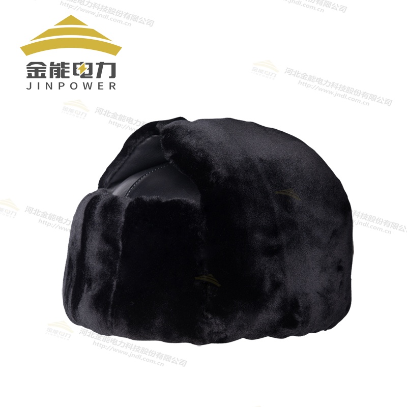 冬季保暖仿羊剪绒棉质安全帽